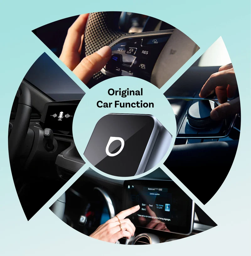 محول Ottocast Mini Cube اللاسلكي لـ CarPlay و Android Auto - الصورة 14